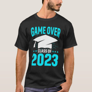 Camiseta Game Over Class Of 2023 Graduation Girls Boys Kid