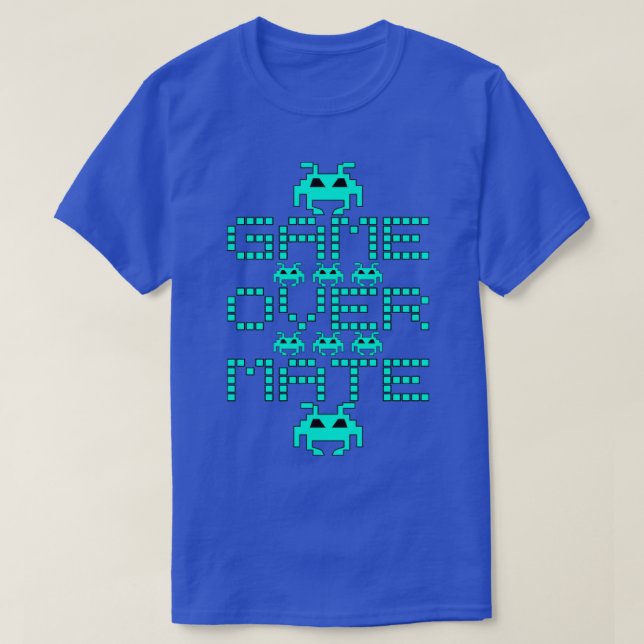 Camiseta Game Over Mate (Frente do Design)