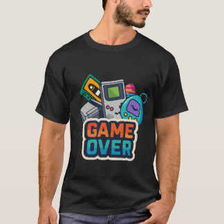 Camiseta GAME OVER – Nostalgia Digital en Modo Hardcore