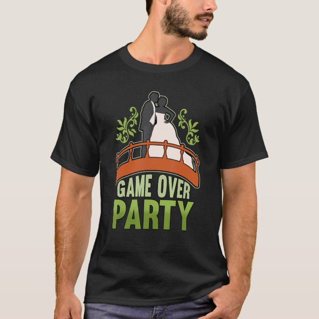 Camiseta Game Over Party (Frente)
