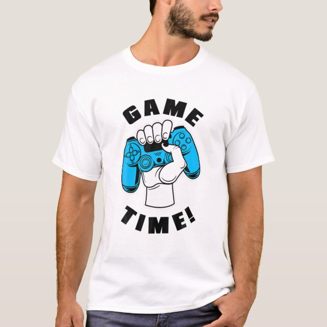 Camiseta Game Time Game Game Player Gamer Console P (Frente)