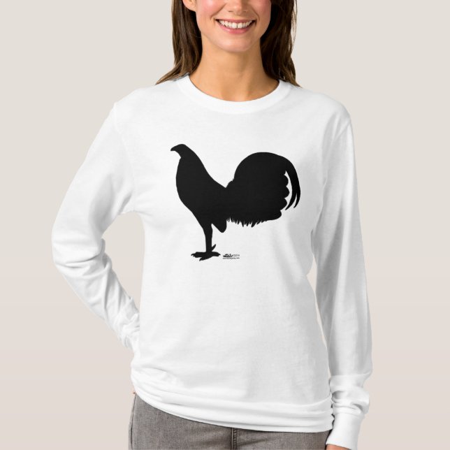 Camiseta Gamecock Rooster Silhouette (Frente)