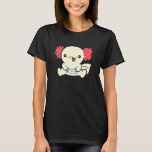 Camiseta Gamer Axolotl Videos games Axolotl Gamesalotl
