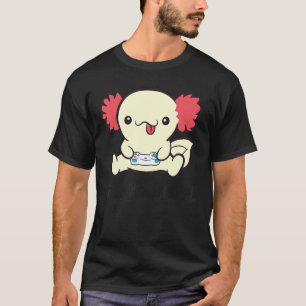 Camiseta Gamer Axolotl Videos games Axolotl Gamesalotl