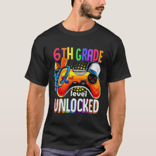 Camiseta Gamer Ck Para a Escola Gamepad Sexto 6º Nível U