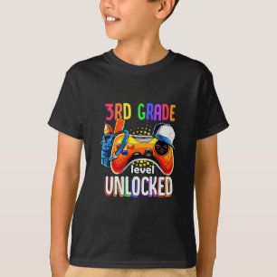 Camiseta Gamer Ck Para Escola Gamepad 3º Terceiro Nível de 