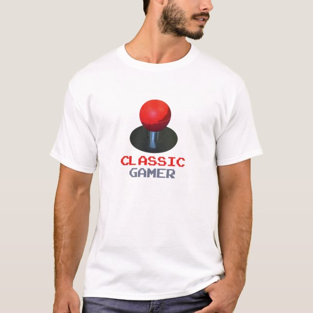 Camiseta Gamer clássico (Frente)