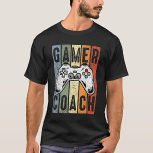 Camiseta Gamer Coach Professional Video Game Player Legal G