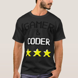 Camiseta GAMER  CODER Gaming  Coding 