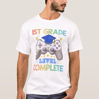Camiseta Gamer Concluinte de Nível de Série
