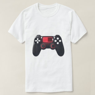 Camiseta Gamer de Bateria Baixa – Design de Ícone de Jogo M
