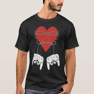 Camiseta Gamer de jogos de beleza Controlador de vídeo de j