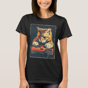 Camiseta Gamer De Retro Com Console De Jogos Divertidos Par