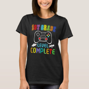 Camiseta Gamer de vídeo completo nível de gradação de 1rua