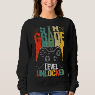 Camiseta Gamer De Vídeo Desbloqueado De Nível 5 De Volta À 