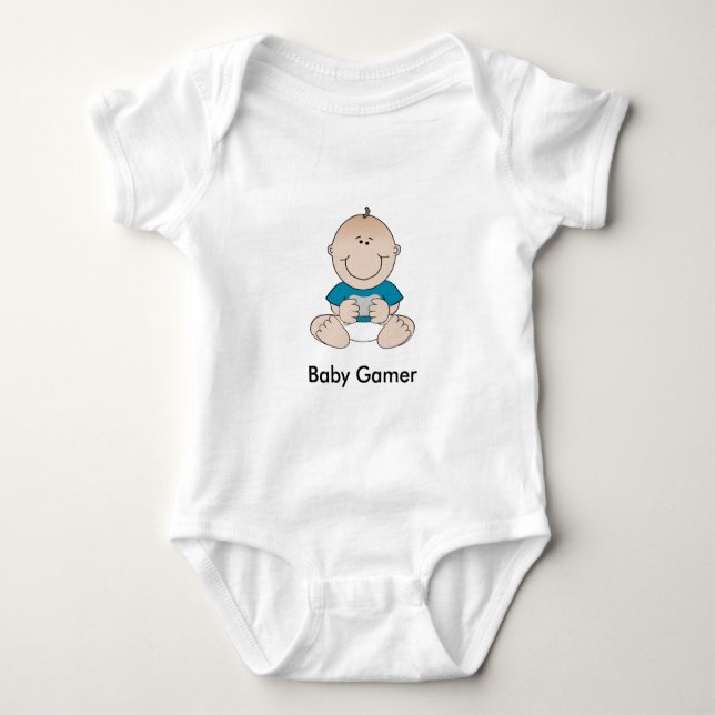 Camiseta Gamer do bebê (Frente)