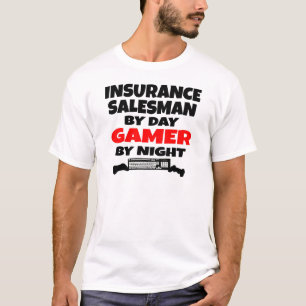 Camiseta Gamer do vendedor de seguros