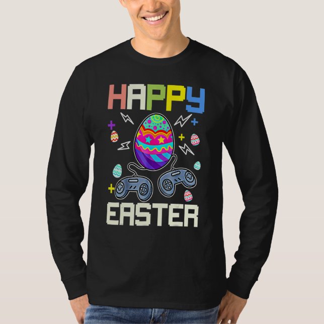 Camiseta Gamer Easter Oaming Video Game Boys (Frente)