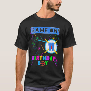 Camiseta Gamer Game Age Age 11 Anos