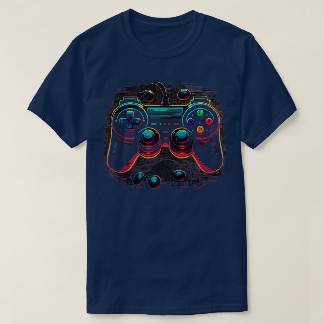 Camiseta Gamer Game Controller (Frente do Design)