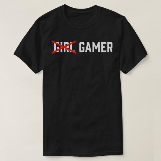 Camiseta Gamer Gamer Girl Gift (Frente do Design)