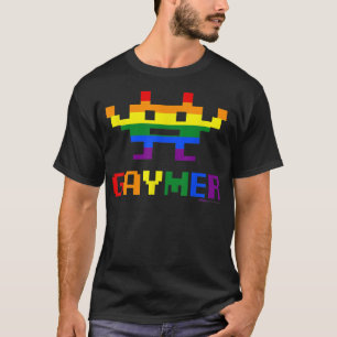 Camiseta Gamer Gaming T para Gay do Gaymer 