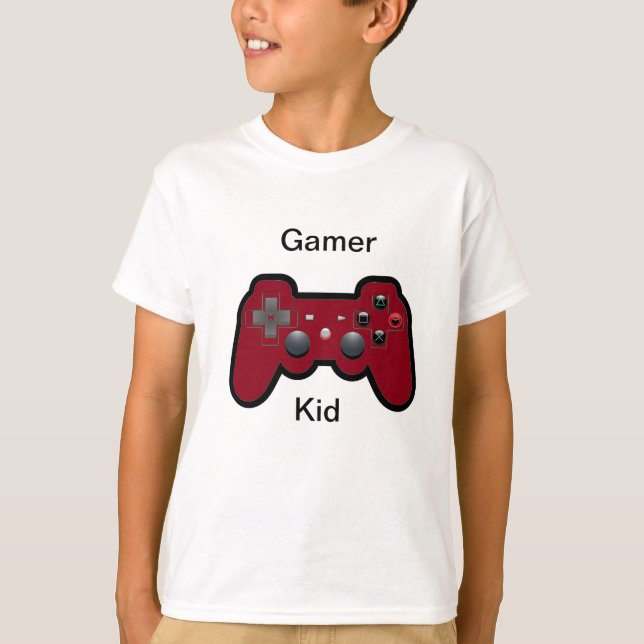 Camiseta Gamer Gear de Vídeo (Frente)