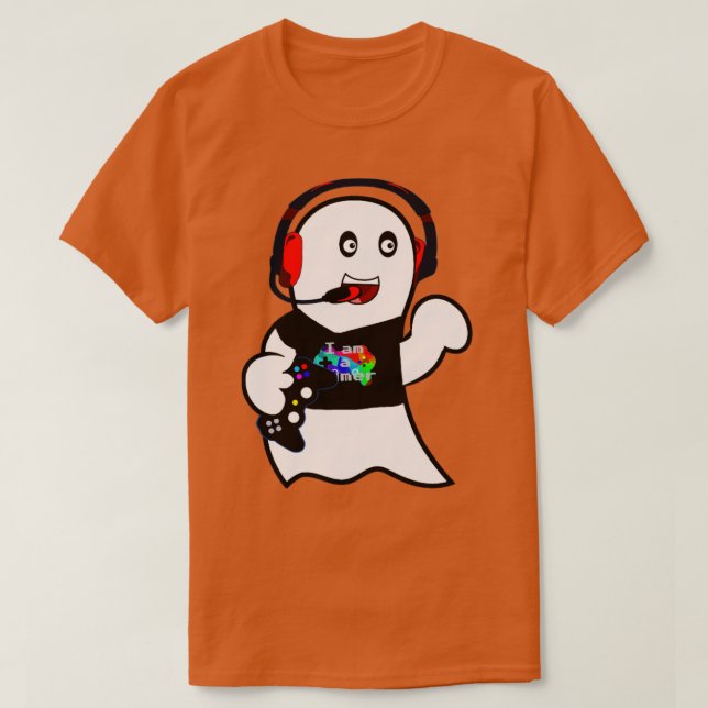 Camiseta Gamer Ghost (Frente do Design)