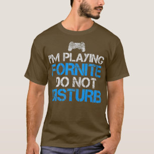 Camiseta Gamer Gift Engraçado Não Incomode Os Jogos Im
