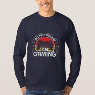 Camiseta Gamer Gift   Eu Jogo Não Incomodar