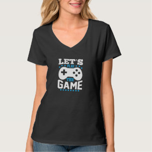 Camiseta Gamer Gift Permite Jogar O Jogo