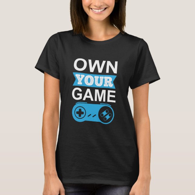 Camiseta Gamer Gift Possui Seu Jogo (Frente)