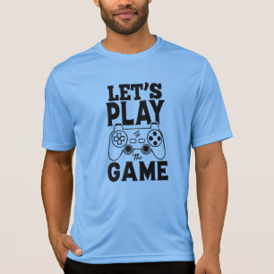 Camiseta Gamer Gift - Vamos Jogue o Jogo
