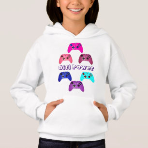 Camiseta Gamer Girl Power Colorir
