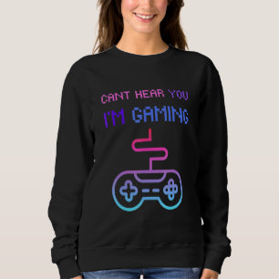 Camiseta Gamer Headset Não Pode Ouvir Você Jogando