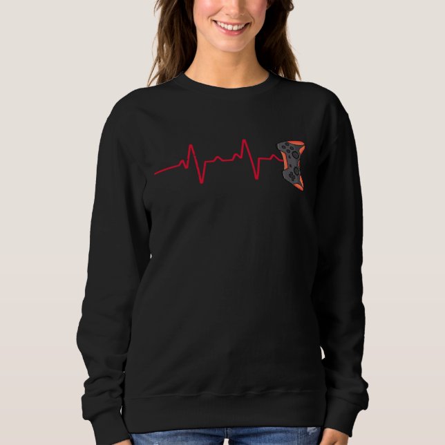 Camiseta Gamer Heartbeat Video Game   1 (Frente)
