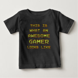 Camiseta GAMER incrível ✪ Estilo de retrorre GIFT Vintage L