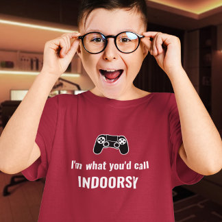 Camiseta Gamer Interior Sarcástico | Presente para Adolesce