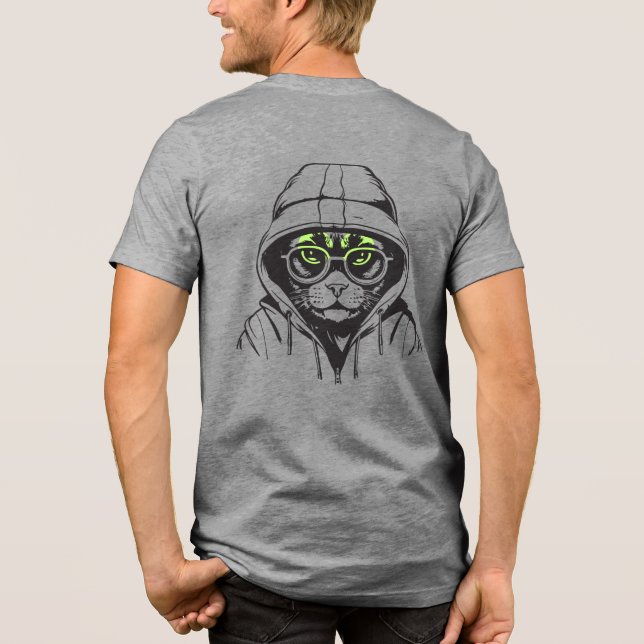 Camiseta Gamer Legal Cat (Verso)