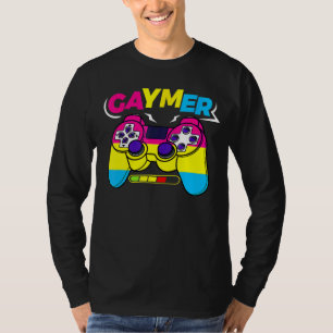 Camiseta Gamer Lgbt Pride Controller Vídeo Game Pansexual G