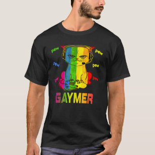 Camiseta Gamer Lgbtq Gaming Gamer Lgbtq - Orgulho gay de Ga