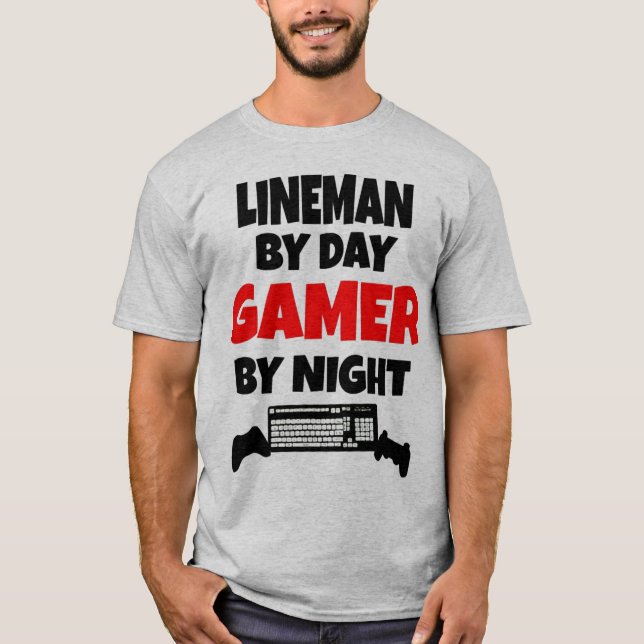 Camiseta Gamer Lineman (Frente)