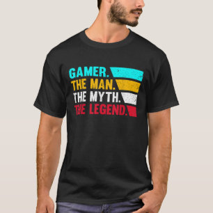 Camiseta Gamer Man Myend Legend Diversão Legal Jogos Men Bo
