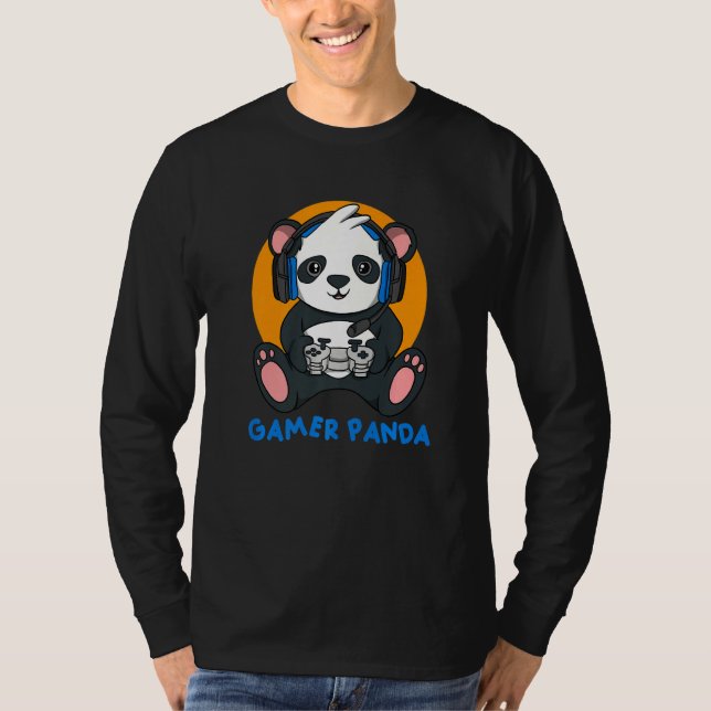 Camiseta Gamer Panda (Frente)