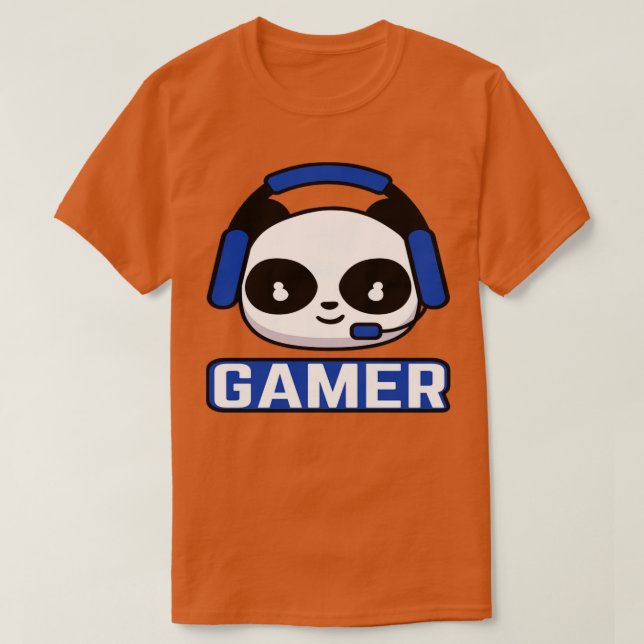 Camiseta Gamer Panda (Frente do Design)