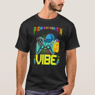 Camiseta Gamer Prekindergargarbe Vibe Desbloqueado Nível Ac
