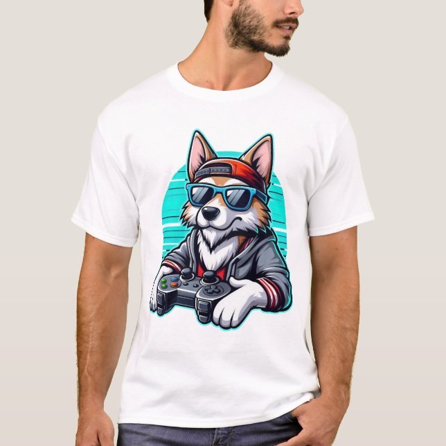 Camiseta Gamer Pup (Frente)