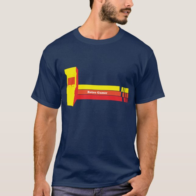 Camiseta Gamer retro (Frente)