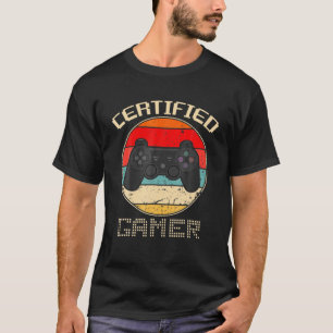 Camiseta Gamer Retro-Funny Videos games para jogos