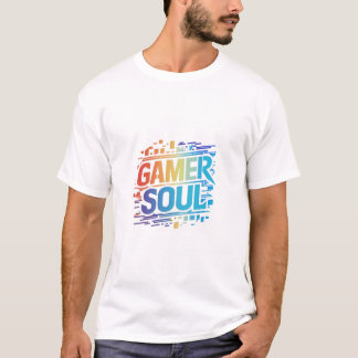 Camiseta Gamer Soul: Abrace o jogo